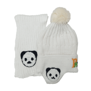 کلاه و شال بچگانه آریو گوش دار